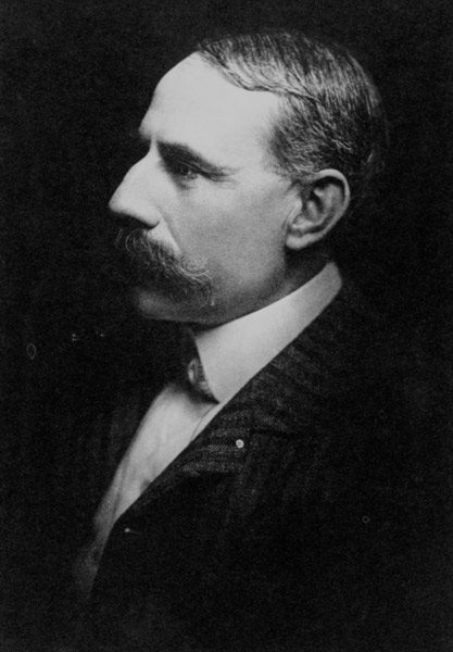 Sir Edward Elgar (1857-1934) (b/w photo) von 