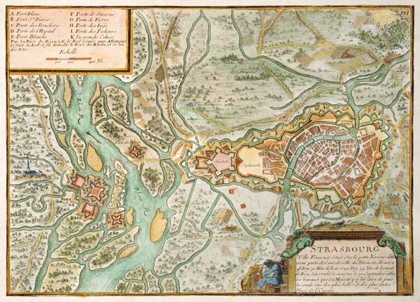 Straßburg und Umgebung nach 1680