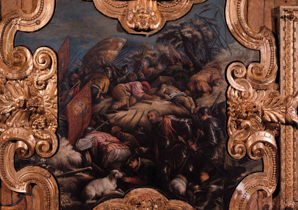Schlacht bei Cadore / Gem.v.F.Bassano von 