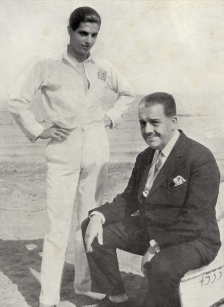 Serge Lifar and Sergei Pavlovich Diaghilev, from ''Footnotes to the Ballet'', published 1938 (b/w ph von 
