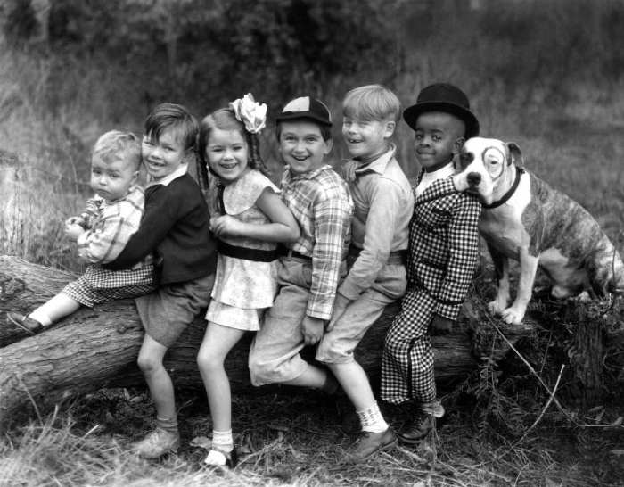 Series THE LITTLE RASCALS/OUR GANG COMEDIES with Spanky McFarland, Wheezer , Dorothy DeBorba, Breezy von 