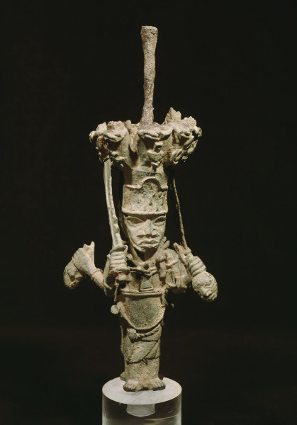 Stab, Benin, Nigeria / Bronze von 