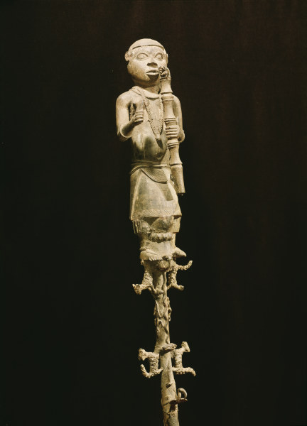 Stab, Benin, Nigeria / Bronze von 