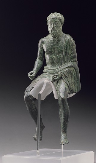 Statuette of a rider, Etruscan, late 5th century BC von 