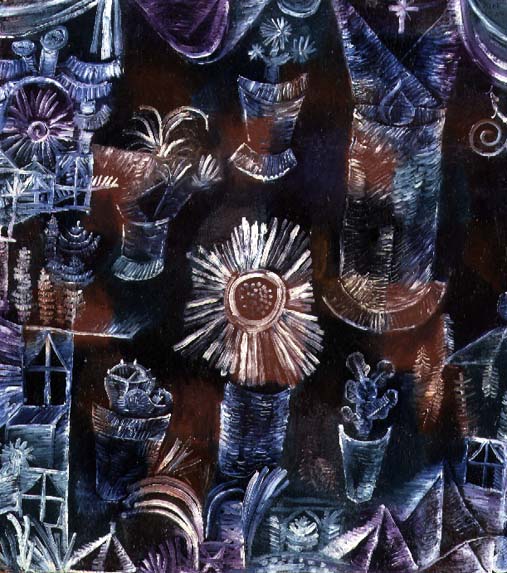 Still Life with Thistle Bloom, 1919 (no 104) (oil on cardboard)  von 