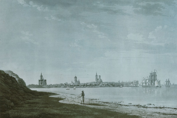 Stralsund, um 1830 von 