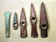 Shafthole axes, from Hungary, Bronze Age (copper) 1785