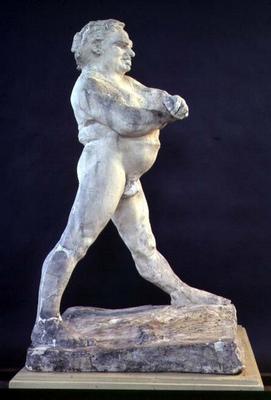 Study for Naked Balzac by Auguste Rodin (1840-1917), c.1892 (plaster) von 