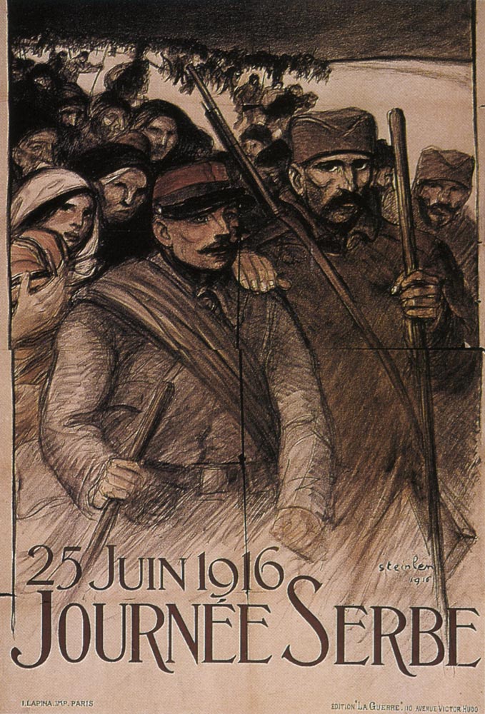 Tag für Serbien, 25. Juni 1916 von 