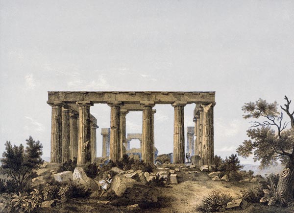 Ägina, Tempel der Aphaia von 