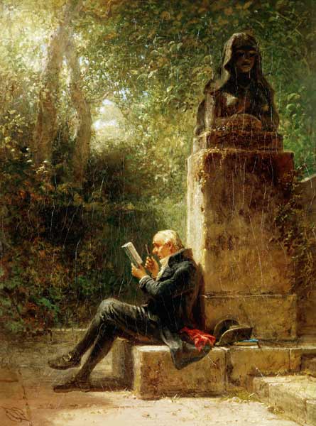 The Philosopher (The Reader In The Park) von 
