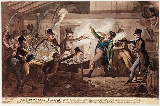 The Cato Street Conspirators, pub. G. Humphrey, 9th March 1820 von 