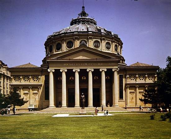 The Romanian Atheneum (Atheneul Roman), Bucharest, Romania von 