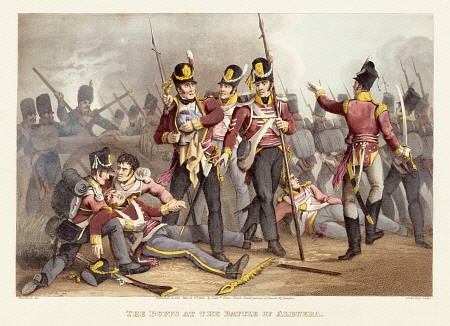 The Buffs At The Battle Of Albuera von 