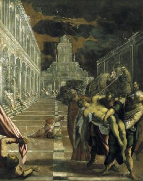 Tintoretto, Entfuehrung Leiche Markus
