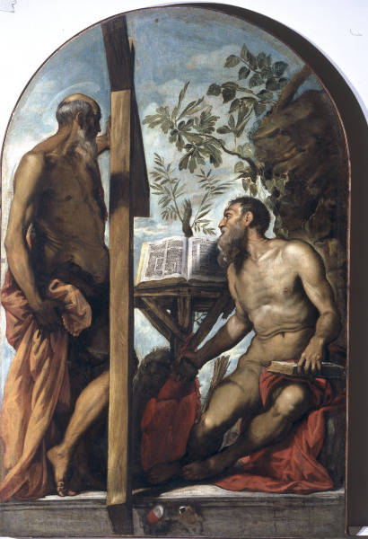 Tintoretto, Andreas und Hieronymus von 