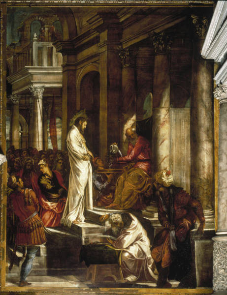 Tintoretto, Christus vor Pilatus von 