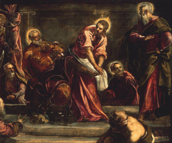 Tintoretto, Die Fusswaschung von 