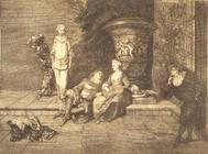 The Concert, 18th century (engraving) C19th