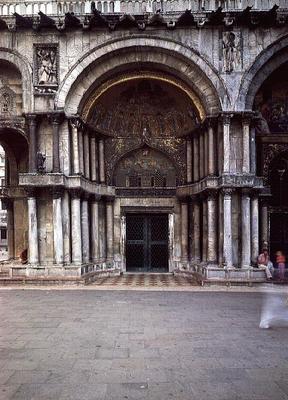 The St. Alipio Doorway from the San Marco Basilica, Venice (see also 60049) von 