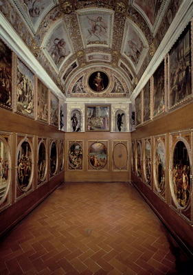 The Studiolo di Francesco I, designed by Giorgio Vasari (1511-74), 1572 (photo) von 