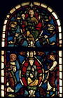 The Tree of Jesse, 13th century (stained glass) C18th