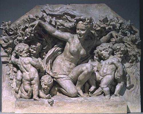 The Triumph of Flora by Jean-Baptiste Carpeaux (1827-75) (plaster) von 