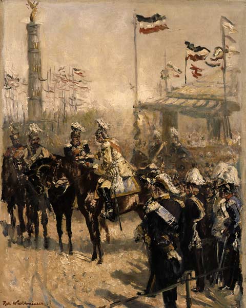 Bismarck, Enthüllung der Siegessäule von 