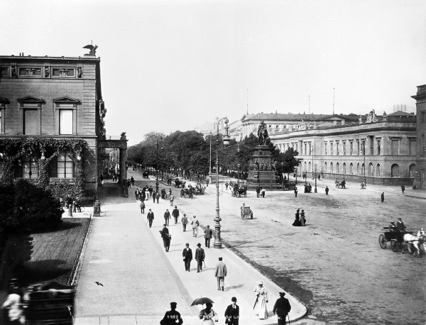 Unter den Linden,Palais Wilhelms I./Foto von 