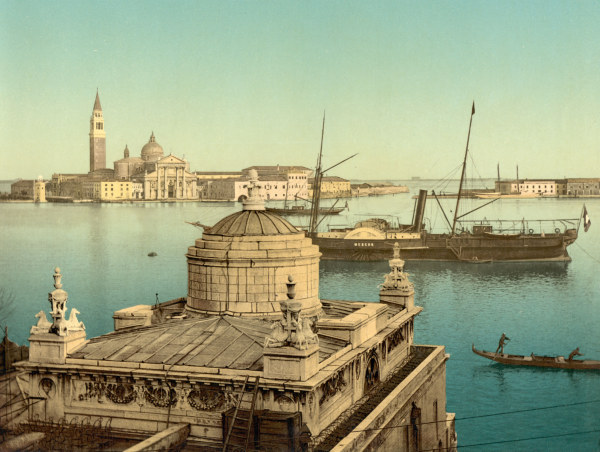 Venedig, Schiffe im Hafen von 