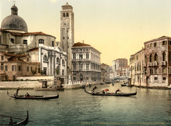 Venedig, S.Geremia u.Palazzo Labia von 