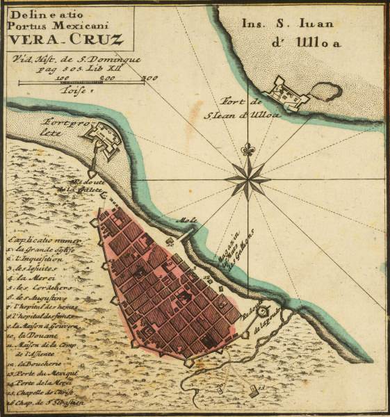 Veracruz, Stadtplan von 