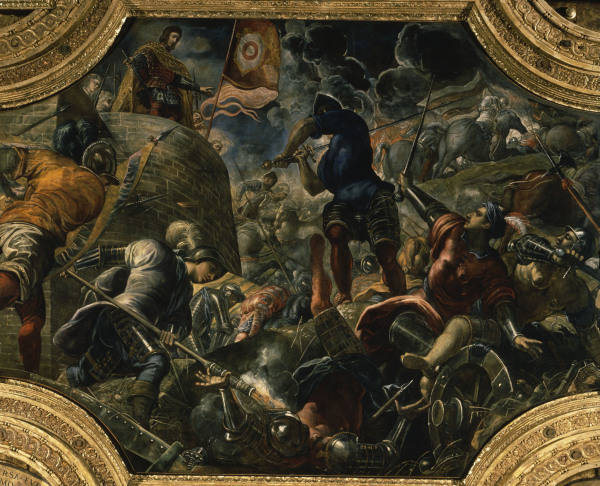 Verteidigung von Brescia 1438 / Tintor. von 