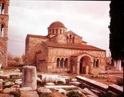 View of the exterior, built under Koimisis Theotokon, 873-74 AD (photo) 1490