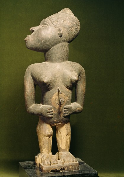 Weibliche Figur, Kongo / Holz von 