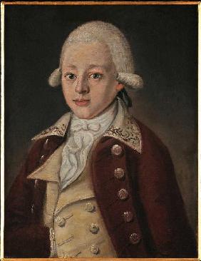 Wolfgang Amadeus Mozart Um 1770