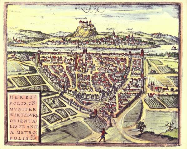 Würzburg / Braun-Hogenberg 1572-1618 von 