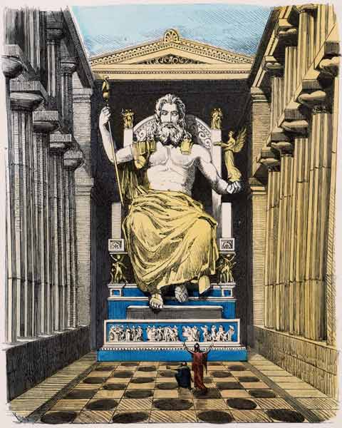 Olympia, Zeustempel von 