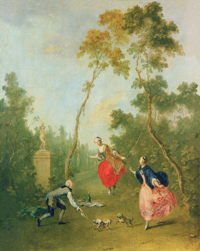 Scene Galante in a Park von Norbert Grund