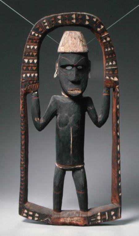 Figure from Canoe House, Solomon Islands von Oceanic