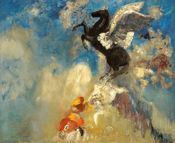 The Black Pegasus von Odilon Redon
