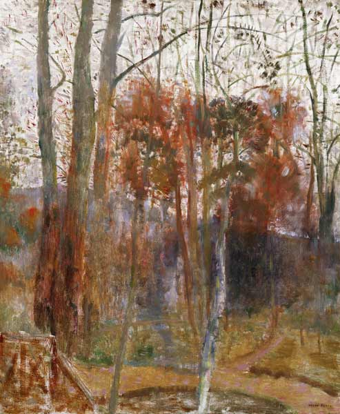 Bäume in Bièvres von Odilon Redon