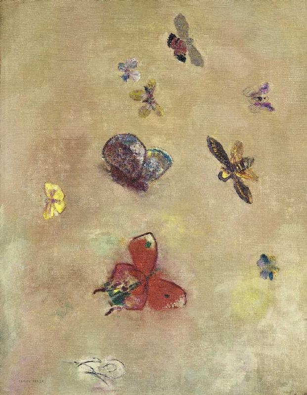 Papillons (Schmetterlinge) von Odilon Redon
