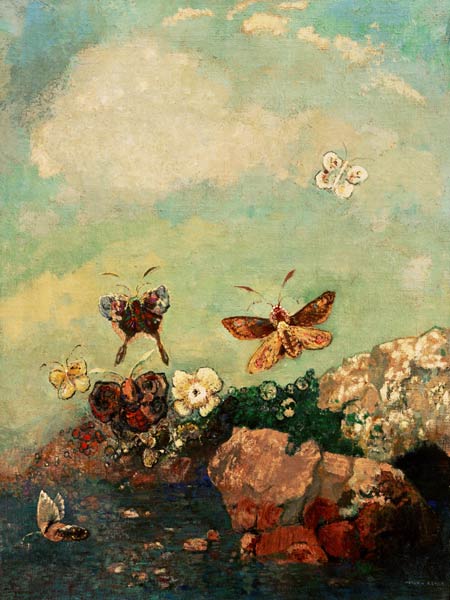 Schmetterlinge von Odilon Redon