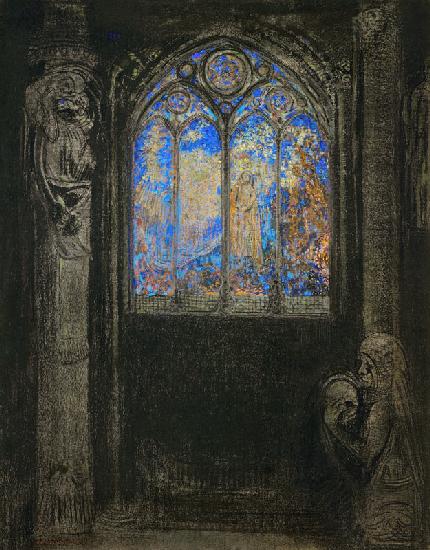 The Stained Glass Window 1904  past
