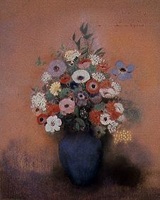 Vase de fleurs.