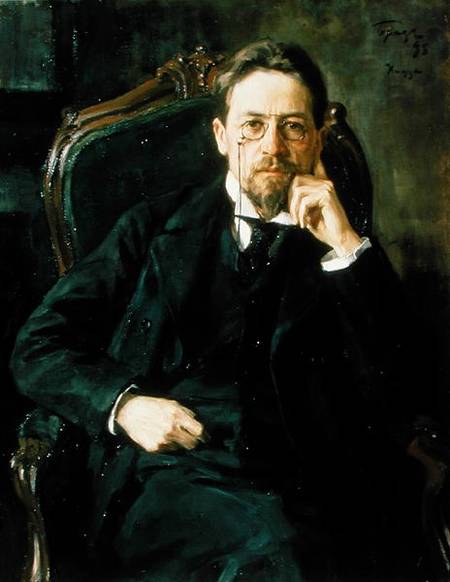 Portrait of Anton Pavlovich Chekhov von Osip Emmanuilovich Braz