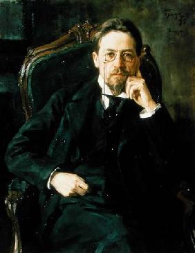 Portrait of Anton Pavlovich Chekhov 1898