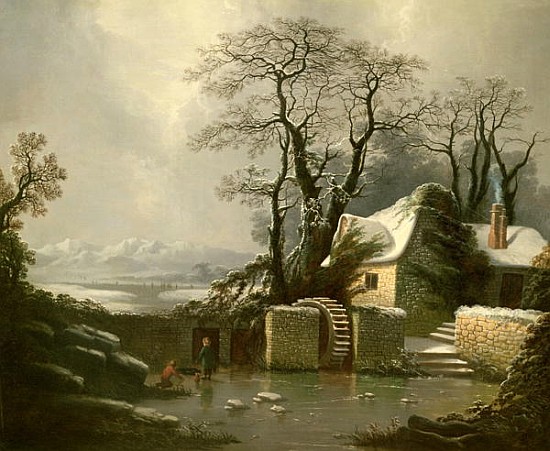 The Frozen Mill Race von of Chichester Smith George