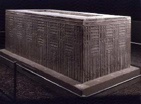 Sarcophagus from Abu Roach (limestone) 1822